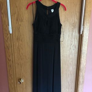 Long black dress